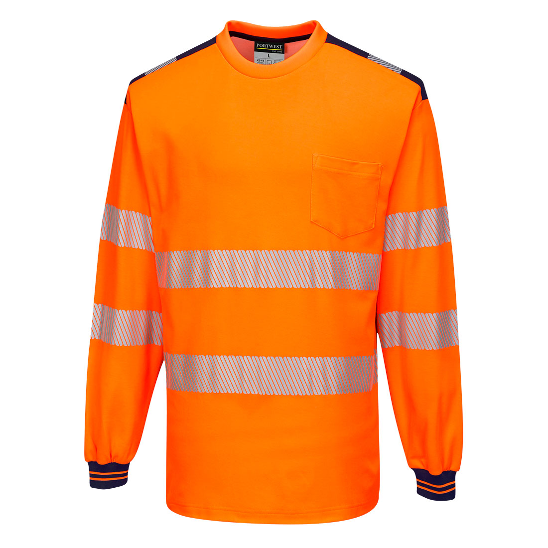 T185 - T-Shirt manica lunga Hi-Vis PW3