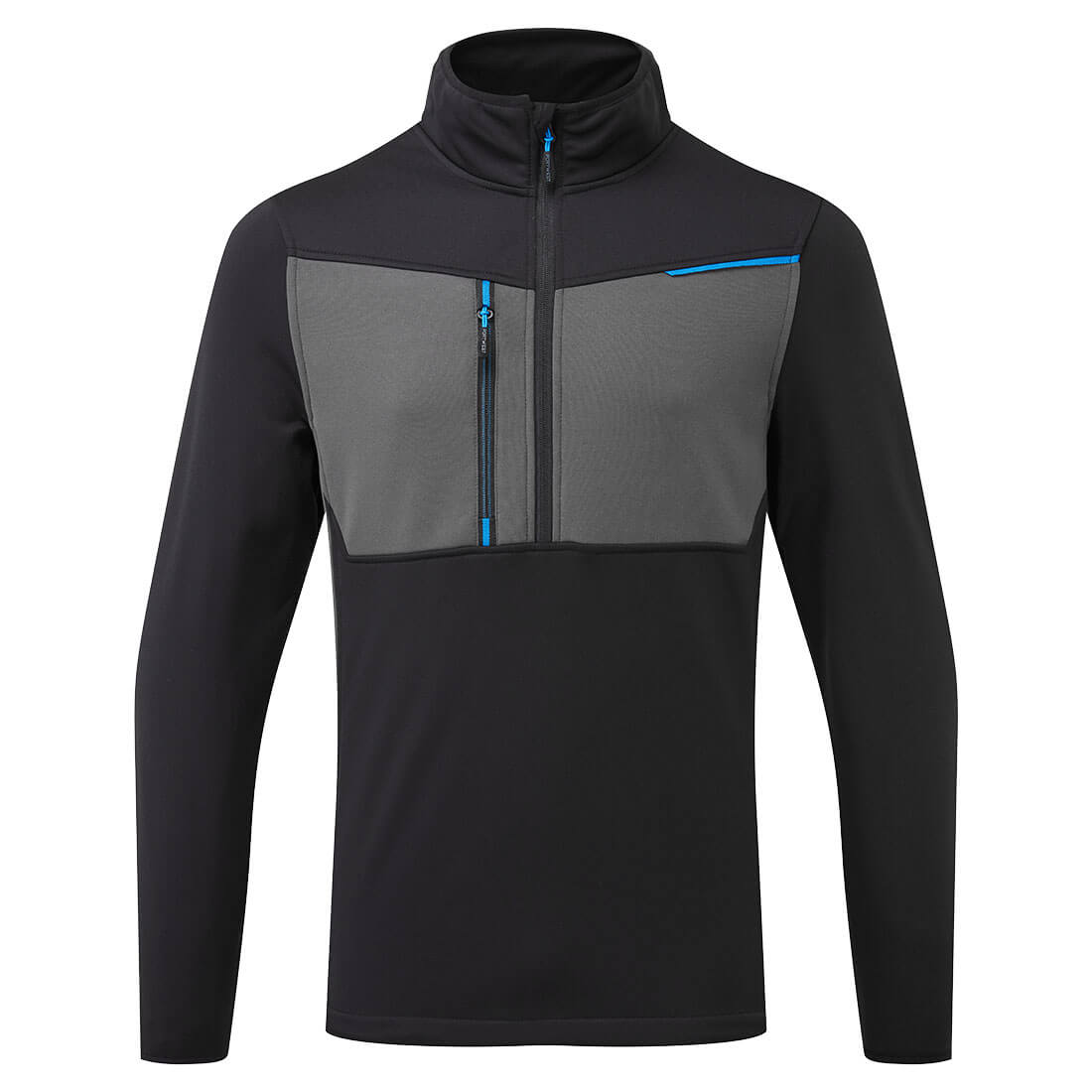 T755 - WX3 Felpa mezza zip