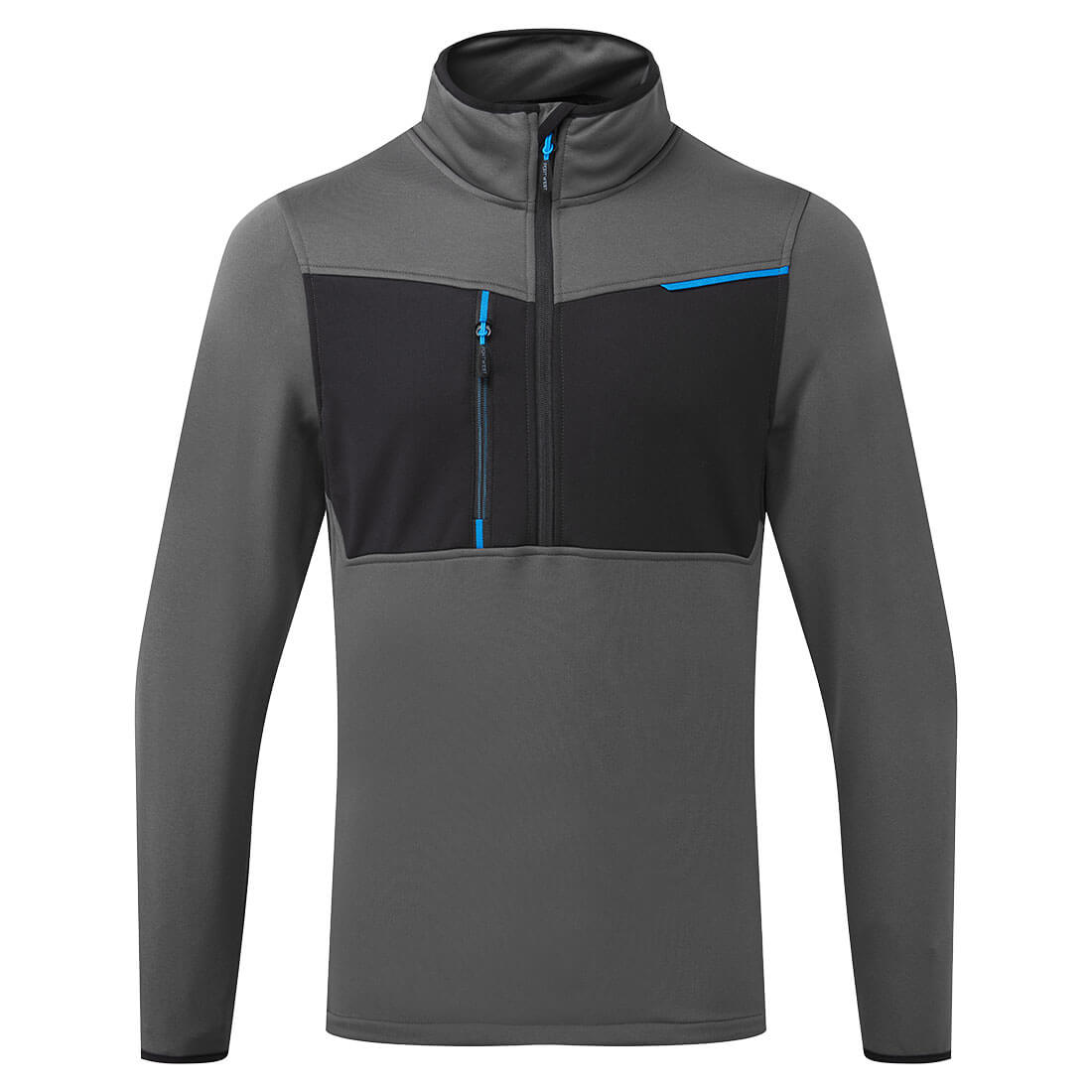 T755 - WX3 Felpa mezza zip