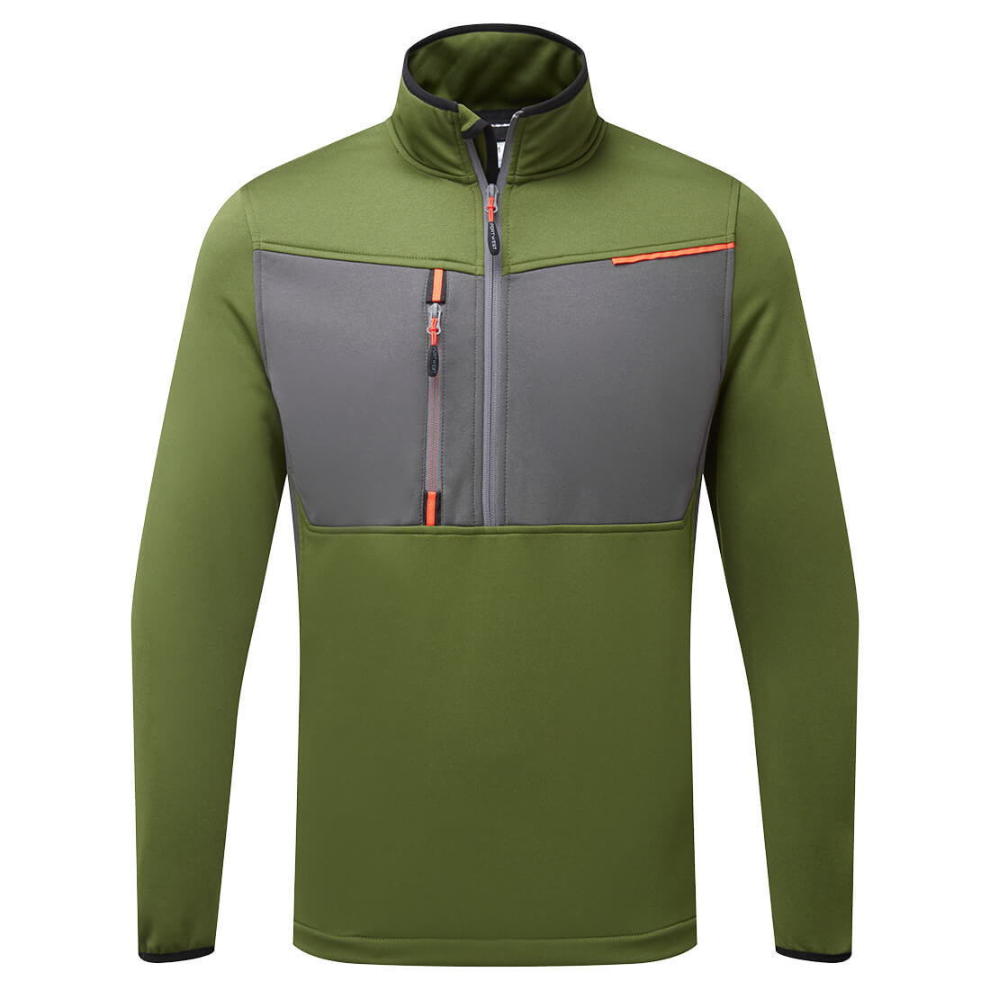 T755 - WX3 Felpa mezza zip