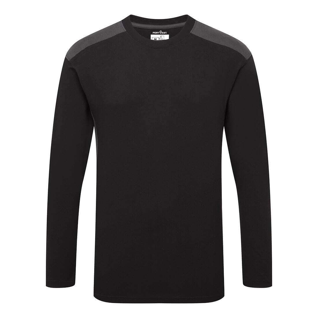 W1664 - T-Shirt bicolore L/S
